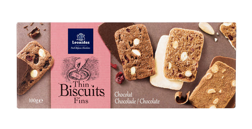 Leonidas Assorted Chocolate Cookies 100g