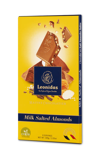 Salted Almonds Milk Chocolate Bar 100g
